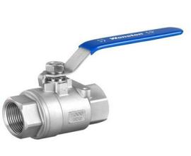 两片式螺纹球阀