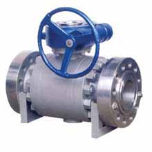 API Forging Steel Trunnion Mounted Ball Valve