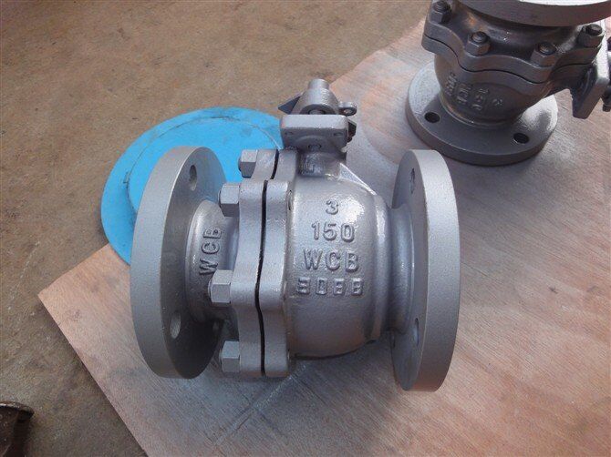 两片式法兰球阀